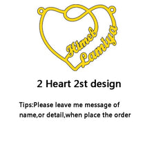 Load image into Gallery viewer, Personalized Custom Name Gold Choker Necklace Pendant