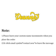 Load image into Gallery viewer, Personalized Custom Name Gold Choker Necklace Pendant