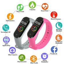 Load image into Gallery viewer, Waterproof Health Tracker Sports Bracelet