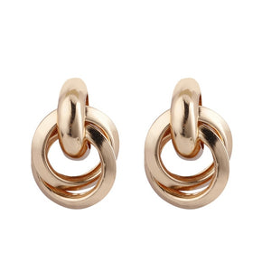 Alloy Drop Earrings