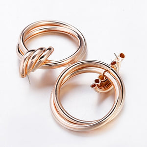 Alloy Drop Earrings